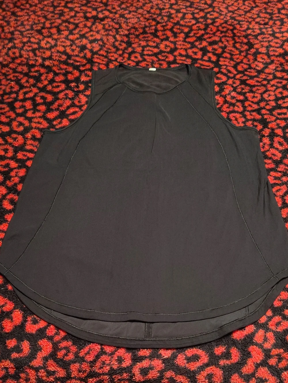lululemon athletica Black Muscle Tank Top